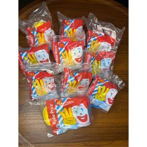 Vintage 1997 McDonald’s Fisher Price Under 3 Happy Meal Toys Lot of 10 NEW